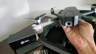 Holystone HS720 Drone unboxing and test flight [upl. by Acker]