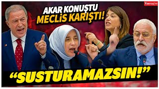 Hulusi Akar konuştu meclis karıştı quotBeni susturamazsınızquot [upl. by Hadleigh]