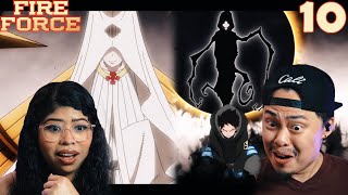 SHINRAS ONE SECOND ATTACK WHOS INSIDE AMATERASU Fire Force Season 2 Episode 10 Reaction [upl. by Lenee]