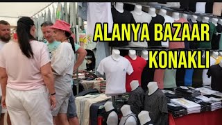 Bazar Antalya Konakli Türkiye  Replica Bazaar in Turkey 2024 Alanya Konakli [upl. by Lunn]