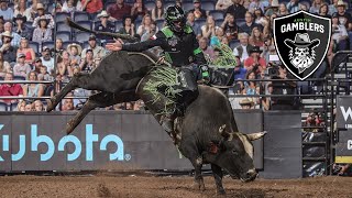 Top Wrecks and Rides from the Austin Gamblers  2022 PBR Teams Season [upl. by Enaxor500]