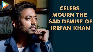 Irrfan Khan  quotGreatest actor of our timesquot  Emotional tribute by celebs  SRK  Akshay Salman [upl. by Canada]