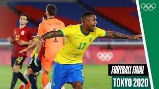 ⚽️ BacktoBack Olympic CHAMPS  Full Mens football final at Tokyo2020 [upl. by Lanta367]