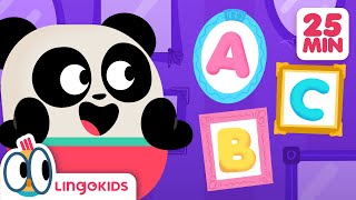 The BEST LINGOKIDS ABC SONGS 🎵🔤💙  ABC Songs for Kids  Lingokids [upl. by Shanley]