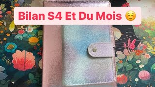 💋Budget 40 💋 JUIN  Bilan S4 Et Celui Du Mois ☺️ budget bilan economies [upl. by Normi401]