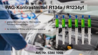 PAGKontrastmittel R134a  R1234yf [upl. by Atiana979]