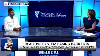 Monday Morning Medical Update New Device That Eases Back Pain [upl. by Asiralc]