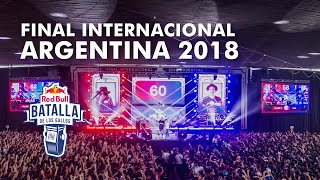 Final Internacional 2018  Red Bull Batalla de los Gallos [upl. by Midas]