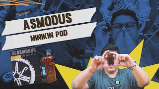 ASMODUS MINIKIN POD  WAJIB PUNYA POD BISA FREEBASE DAN RASANYA MIRIP RDA ENAK GOKS [upl. by Noseyt]