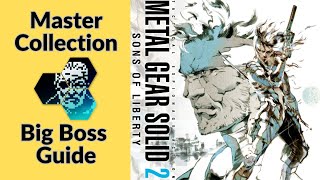 How to Earn the Big Boss Rank in MGS2 Metal Gear Solid Master Collection Vol 1 [upl. by Fillender]