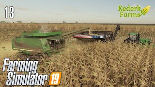 Harvest completed Courseplay Land option saves the day on the MN Millennial Farmer map [upl. by Itnavart]