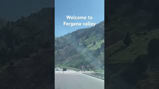 Welcome to Fergana valley beautiful mountains travel [upl. by Aihsitan]