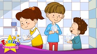 Suggestion Lets put up balls Wash your hands for Christmas  Easy Dialogue  English for Kids [upl. by Ramilahs164]