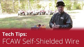 Tech Tips FCAWSFluxCored Self Shielded Wire [upl. by Joellyn]