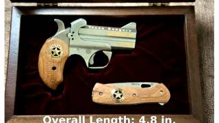 American Derringer Lady Derringer 357 Magnum Pistol  Tech Details Information [upl. by Acilegna]