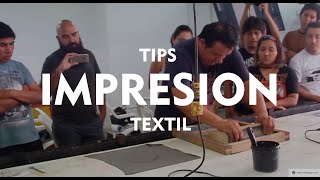 🟢 Como imprimir sobre tela 🇵🇪 Técnicas de Impresión en Serigrafia Textil 🙂 [upl. by Bury]