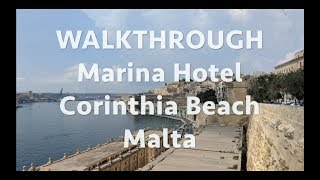 Marina Hotel Corinthia Beach Malta  What its really like [upl. by Bethanne]