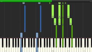 Edward Elgar  Nimrod from Enigma Variations Op36  Piano Cover Tutorials [upl. by Noemys]