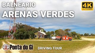 【4K】Pequeño pueblo de ARENAS VERDES junto al MAR  Costa Atlántica ARGENTINA driving tour 2022 [upl. by Nylodnewg]