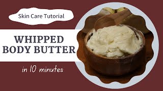 Whipped Body Butter Recipe for Winters  Shea Butter Cocoa Butter amp Jojoba Oil  Soapy Twist [upl. by Penn]