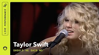 Taylor Swift quotShouldve Said Noquot Stripped Down [upl. by Katheryn]