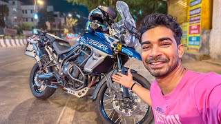 Apni Triumph Tiger Aa Gayi Apne Paas 💪🏼 😍 [upl. by Azarria]