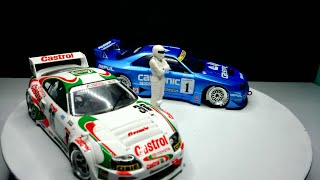 124 TAMIYA FINISHED BUILDS WITH RACE FOOTAGE [upl. by Hungarian154]