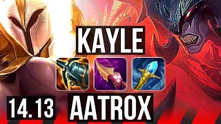 KAYLE vs DR MUNDO TOP  Rank 3 Kayle 413  NA Challenger  1412 [upl. by Walsh]