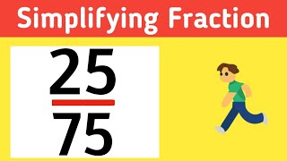 Simplifying the fraction 2575 simplest form  2575 Simplified [upl. by Gem]