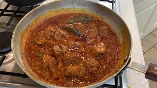 Lamb Madras  BIR British Indian Restaurant Style [upl. by Arvin]