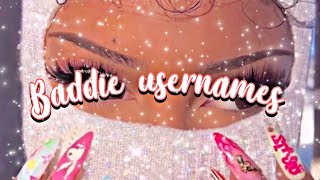 Baddie usernames [upl. by Lucy]