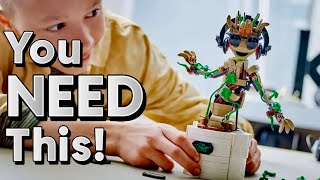 WHY You Need The DANCING GROOT Lego Set [upl. by Arihsaj]