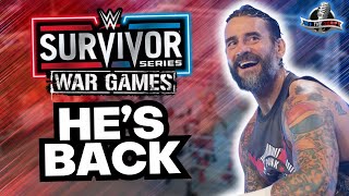 WWE Survivor Series 2023 Review  THE UNTHINAKABLE HAS HAPPENEDCM PUNK RETURNS TO WWE [upl. by Aytak697]