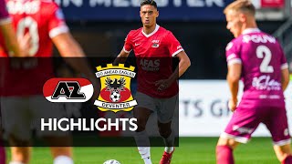 Highlights AZ  Go Ahead Eagles  Eredivisie [upl. by Josephina]