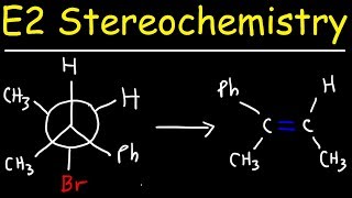 E2 Stereochemistry With Newman Projections [upl. by Enyar201]