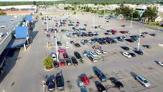 Drone View  Cadillac Michigan  DowntownAreaTrip  From Above [upl. by Boesch]