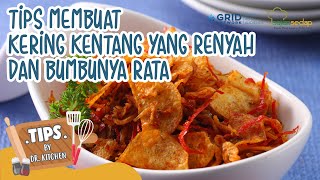 Tips Membuat Kering Kentang yang Renyah dan Bumbunya Rata Auto Jadi Stock Buat Lauk [upl. by Cheyney]