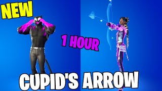 FORTNITE CUPIDS ARROW EMOTE 1 HOUR DANCE ICON SERIES [upl. by Otilopih]