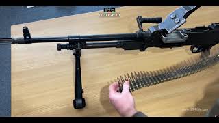 L7A2 GPMG  General Purpose Machine Gun with Weapons Armourer Expert British Military Garrison  4K [upl. by Lennod383]