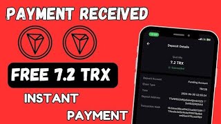 TRXClaim free 5TRX coin to FAUCETPAY ACCOUNTFree withdrawal Earn Money online without investment [upl. by Leugimsiul]