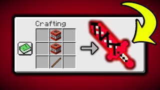 Minecraft TNT Sword Shorts [upl. by Anitsim]