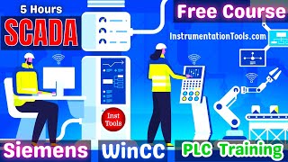 Siemens WinCC PLC HMI SCADA Complete Course [upl. by Naujtna]