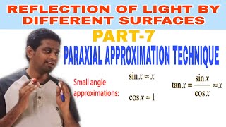 PARAXIAL APPROXIMATION IN SPHERICAL MIRRORS  PHYSICS  RAY OPTICS  REFLECTION AT CURVED SURFACES [upl. by Gusella441]