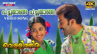 Pachamaanga Pachamaanga Video Song  4K Remastered  Vellithira  Prithviraj  Navya Nair [upl. by Earley51]