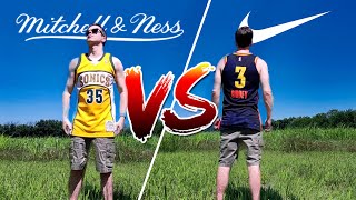 NBA Authentic Jersey Showdown Mitchell amp Ness vs Nike [upl. by Melosa]