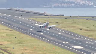 THE WILDEST LANDING EVER at Madeira Airport [upl. by Reid307]