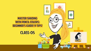 9 Tips of Colored Pencil Techniques for Beginners Shading Secrets Revealed [upl. by Asaeret]