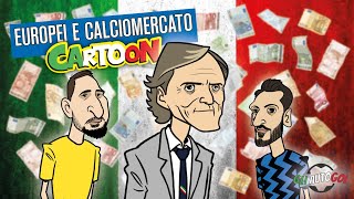 AUTOGOL CARTOON  Europei e calciomercato [upl. by Julius]