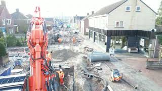 De reconstructie van de Sint Martinusstraat in Rucphen  De Krom BV [upl. by Ranchod]