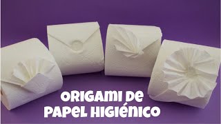 7 figuras para rollos de papel de baño  como decorar un rollo de papel higienico [upl. by Nolitta]